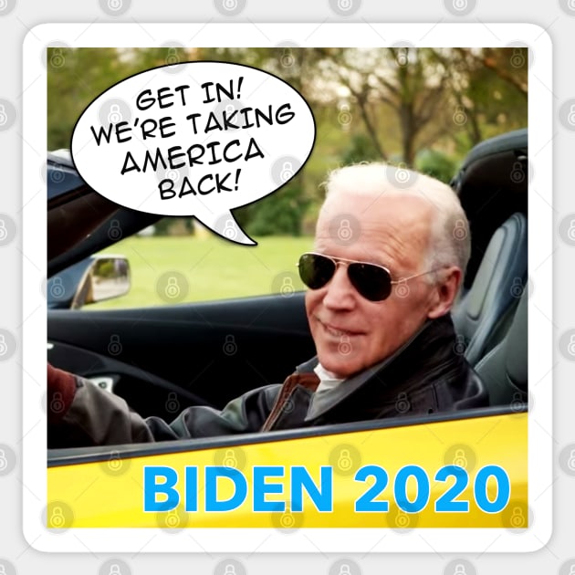 Biden 2020 Sticker by skittlemypony